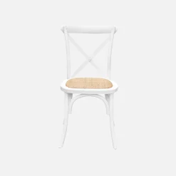 Set 4 sedie da bistrot vintage in legno