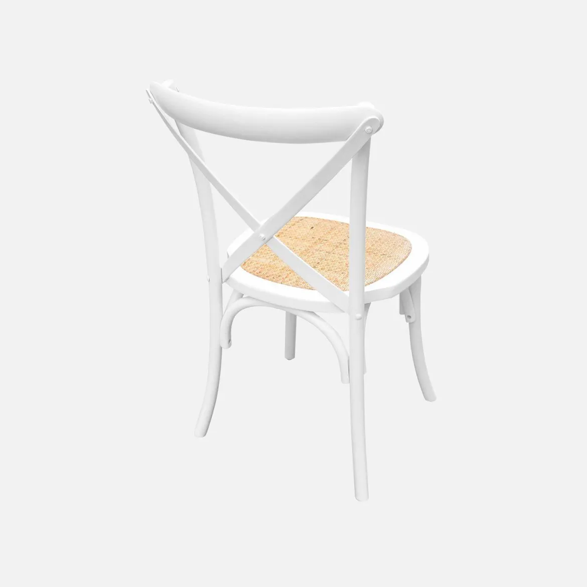 Set 4 sedie da bistrot vintage in legno