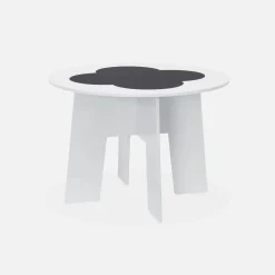 Set tavolo con ardesia e 4 sedie contenitore per bambini