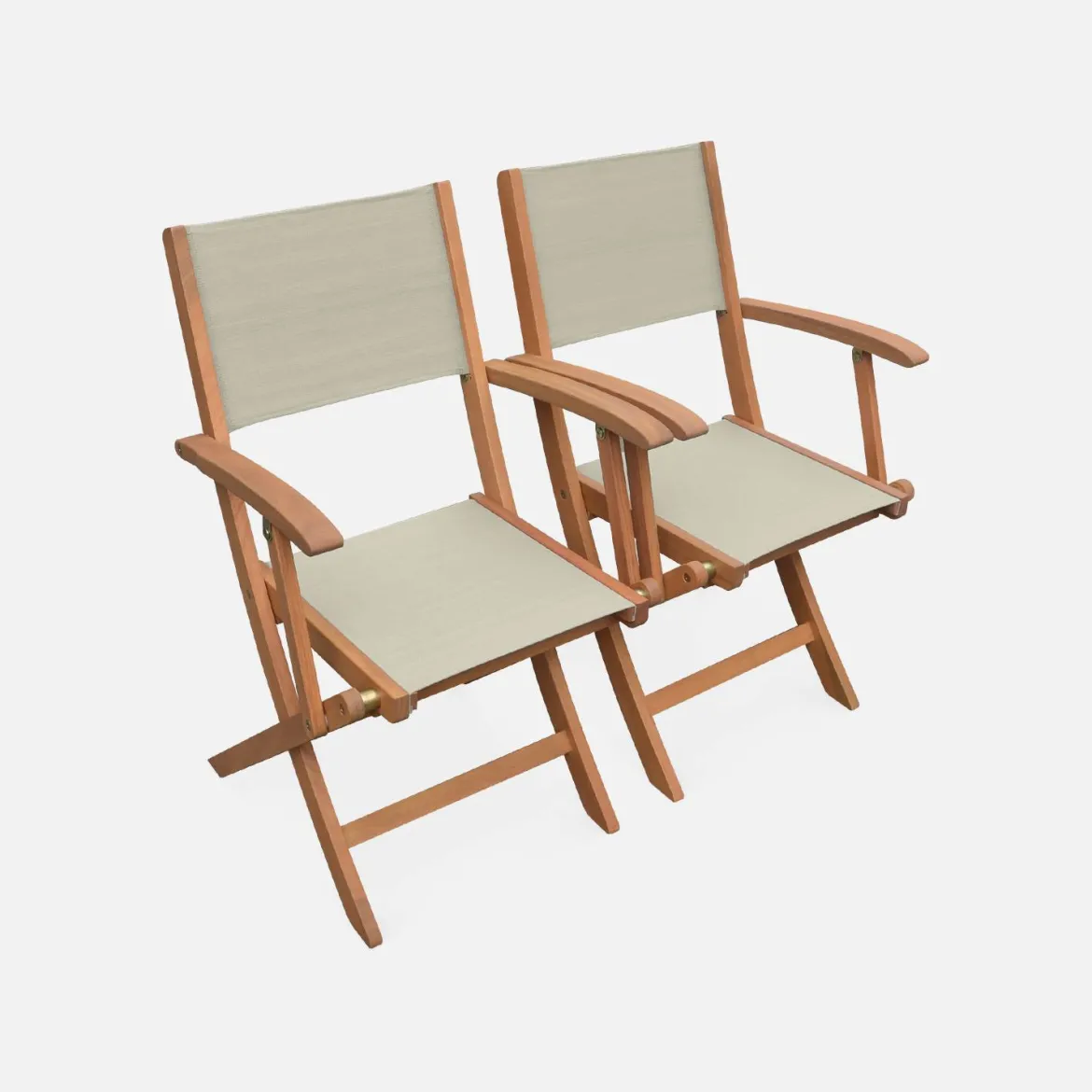 Set tavolo da giardino allungabile in legno con 10 sedie