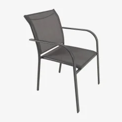 Set tavolo da giardino allungabile in alluminio con 10 sedie