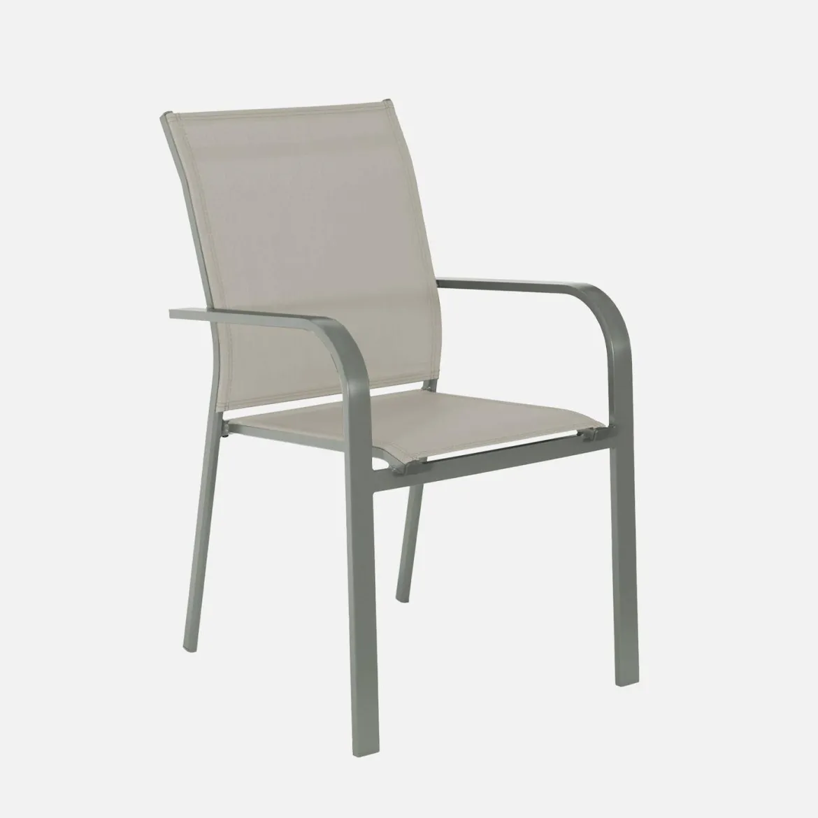 Set tavolo da giardino allungabile in alluminio con 6 sedie