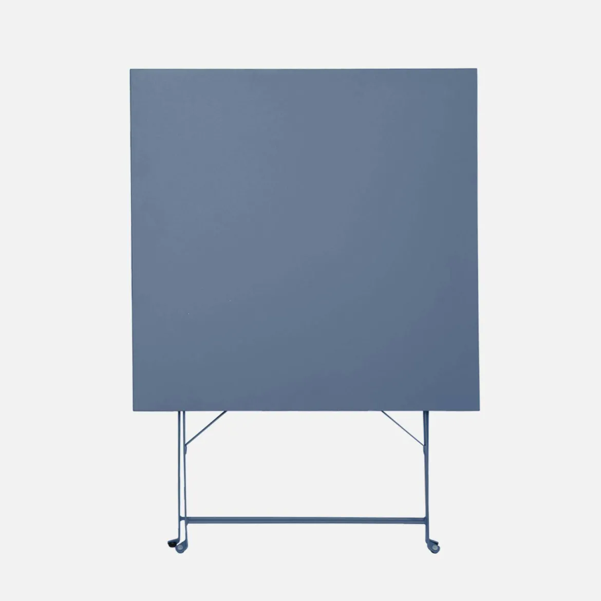 Set tavolo da giardino pieghevole in acciaio con 2 sedie, 70cm