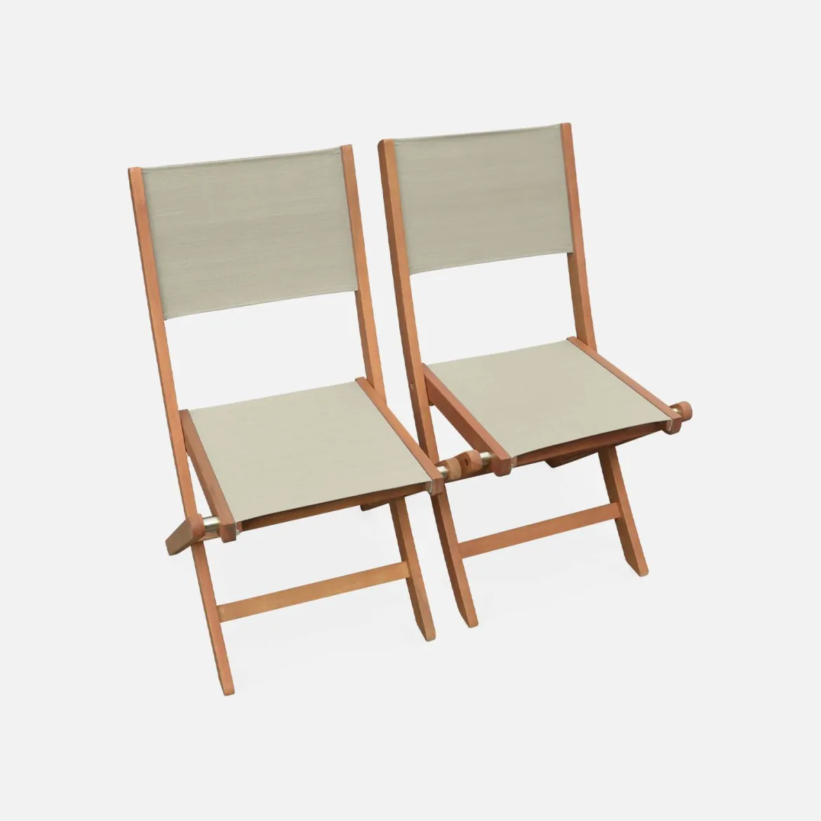 Set tavolo da giardino rettangolare allungabile in legno con 8 sedie