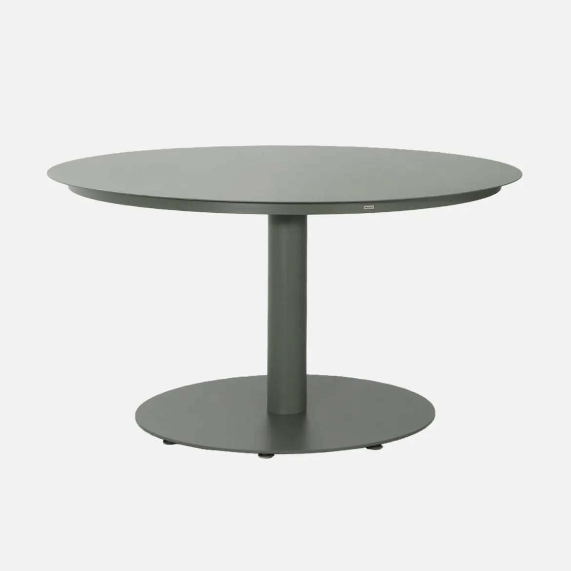 Set tavolo da giardino rotondo in alluminio con 6 sedie