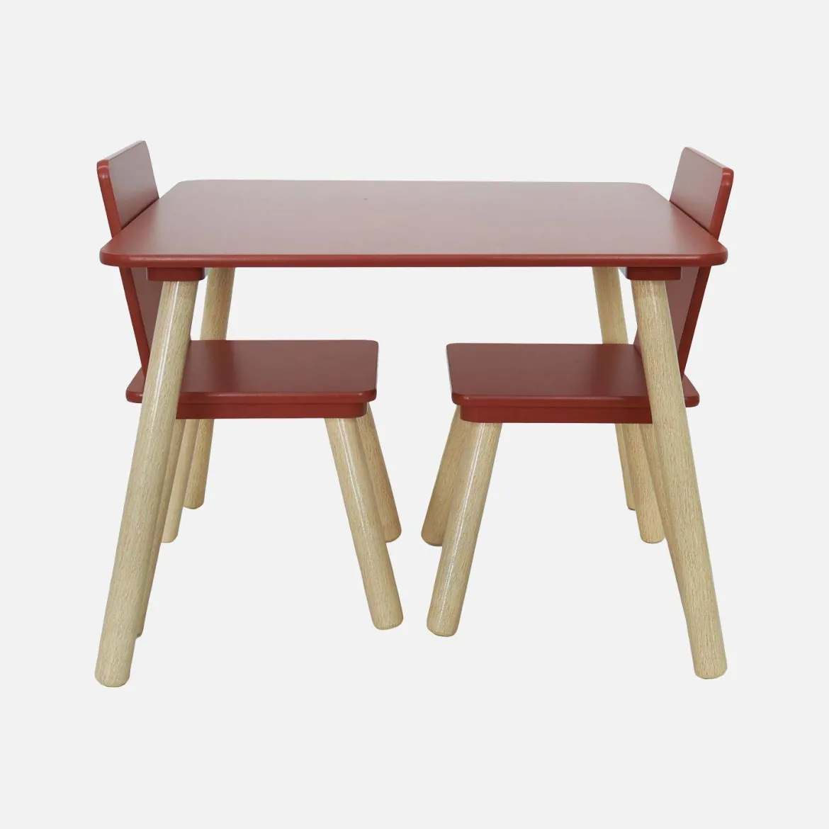 Set tavolo e 2 sedie per bambini