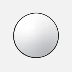 Specchio rotondo in metallo, 60cm