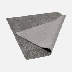 Tappeto interno in velluto riccio grigio antracite