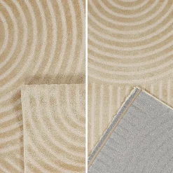 Tappeto interno motivo archi beige