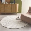 Tappeto per interni con motivi ondulati in rilievo, 160cm