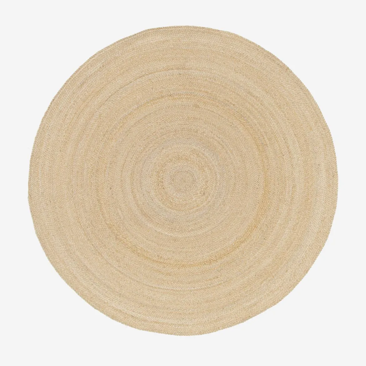 Tappeto rotondo in juta, naturale