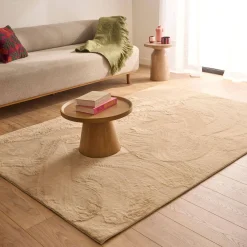 Tappeto interno beige unito