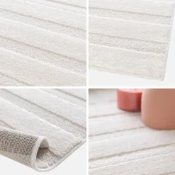 Tappeto interno con archi color crema
