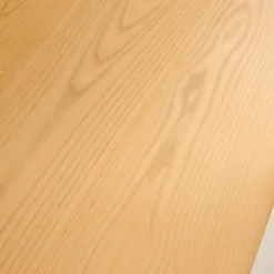 Tavola da pranzo rettangolare in legno di hevea di 8 posti