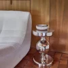 Tavolino da salotto e comodino in acciaio inossidabile