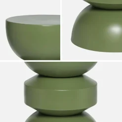 Tavolino, lato divano, comodino metallo