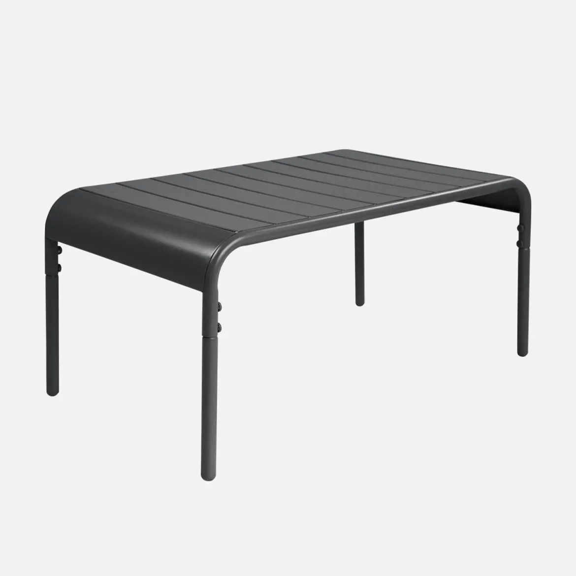Tavolino da giardino in acciaio, 90 cm