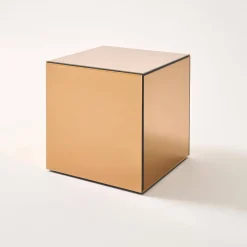 Tavolo cubico a specchio, tavolino da divano