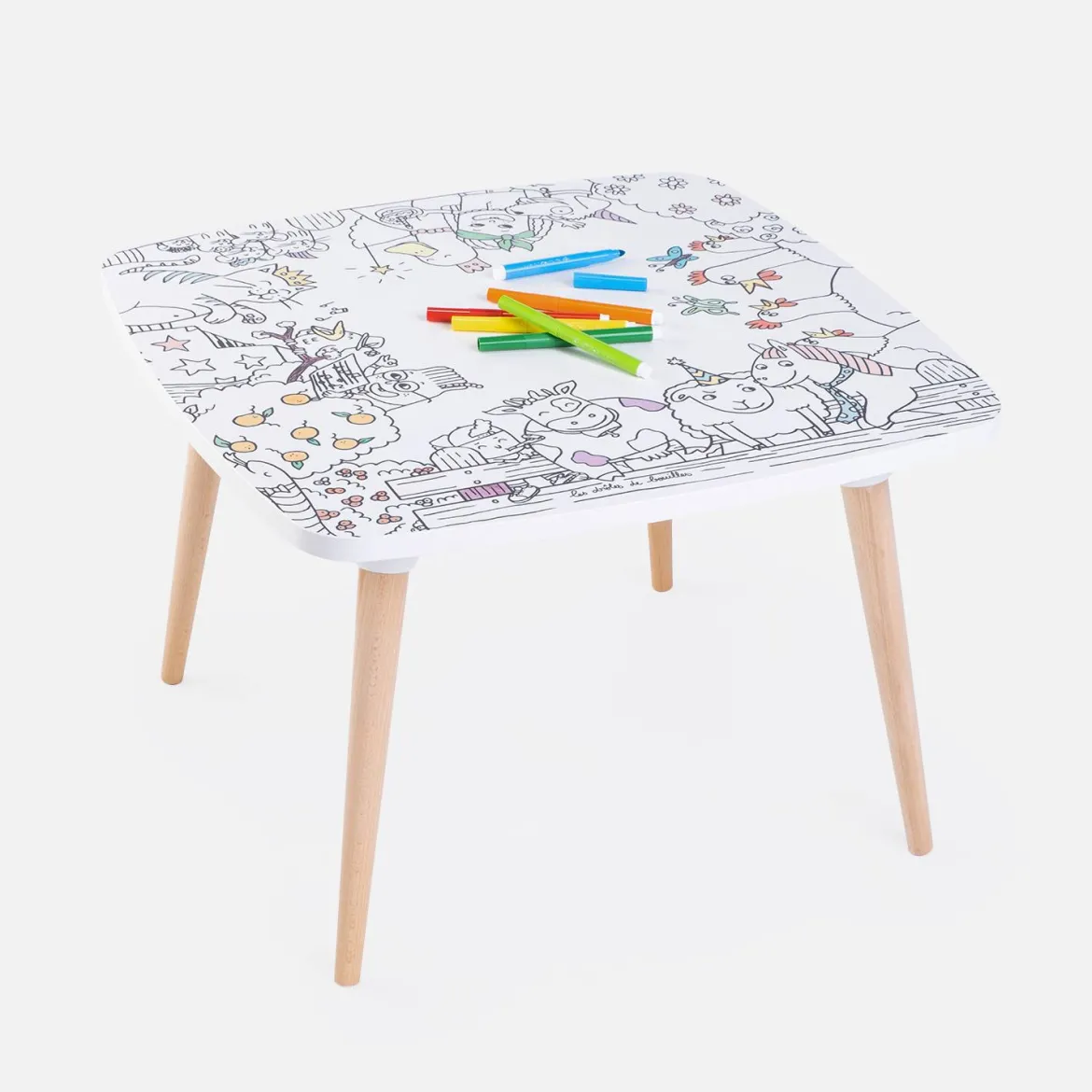 Tavolo da colorare per bambini