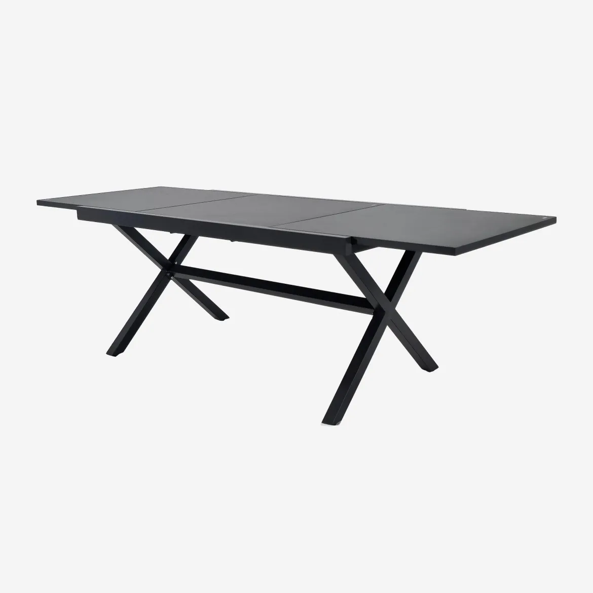 Tavolo da giardino allungabile in alluminio, 240cm