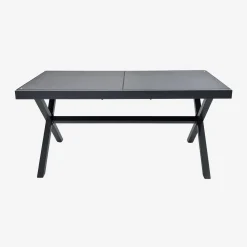 Tavolo da giardino allungabile in alluminio, 240cm
