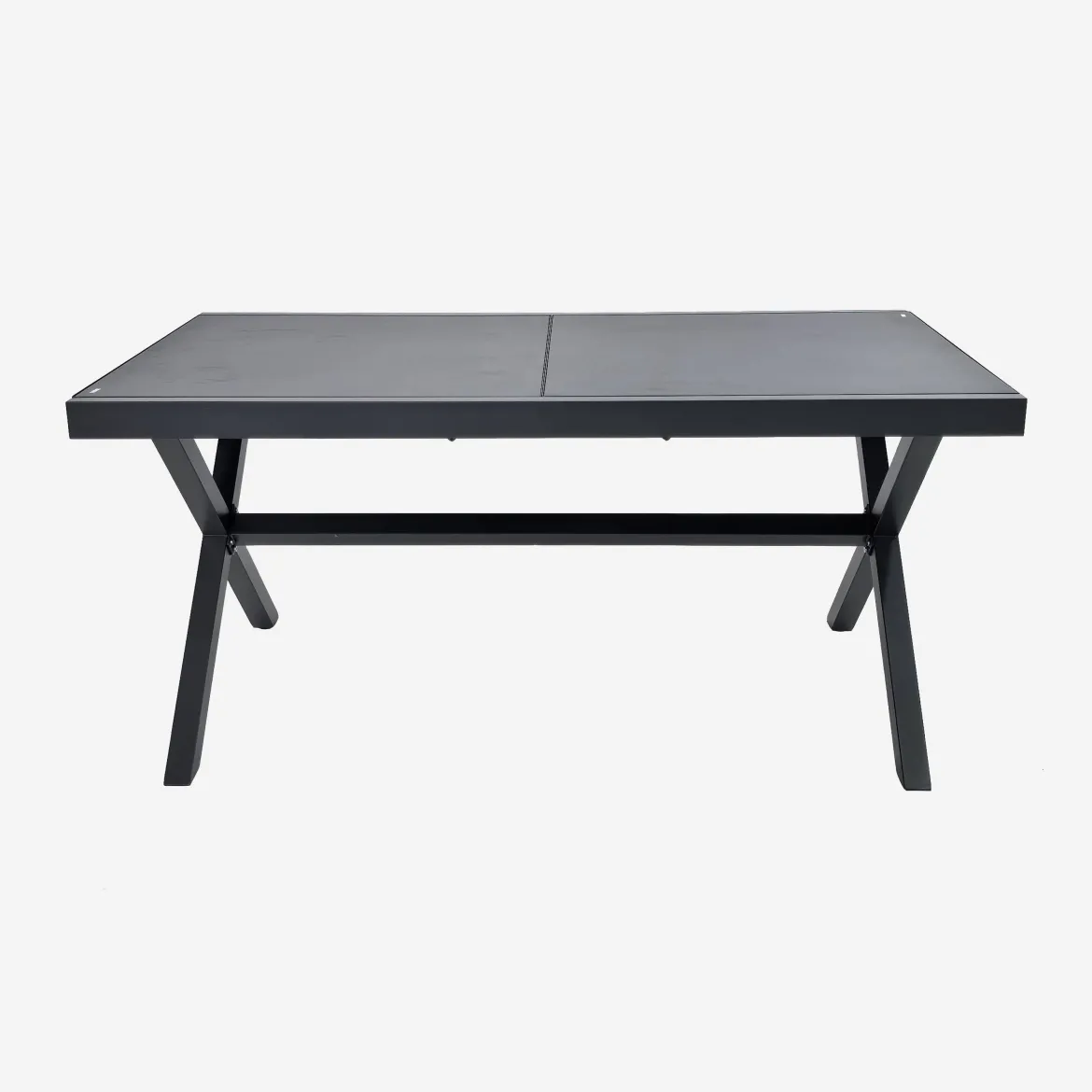 Tavolo da giardino allungabile in alluminio, 240cm