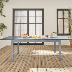 Tavolo da giardino allungabile in alluminio 8 posti