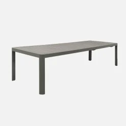 Tavolo da giardino allungabile in alluminio 6-10 posti, 300cm