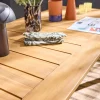 Tavolo da giardino allungabile in legno di acacia, 10 posti