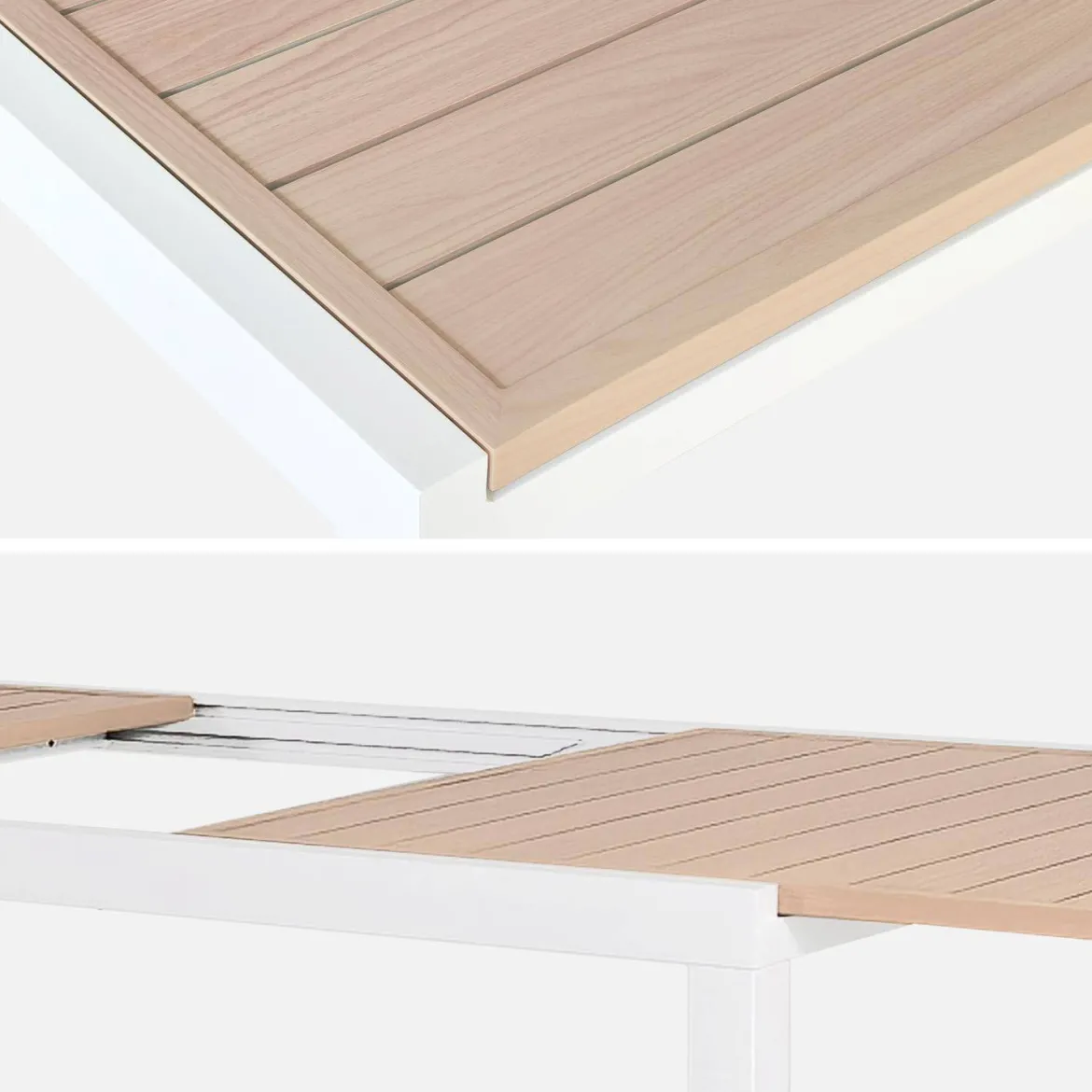 Tavolo da giardino allungabile in alluminio 10-12 posti, 320cm