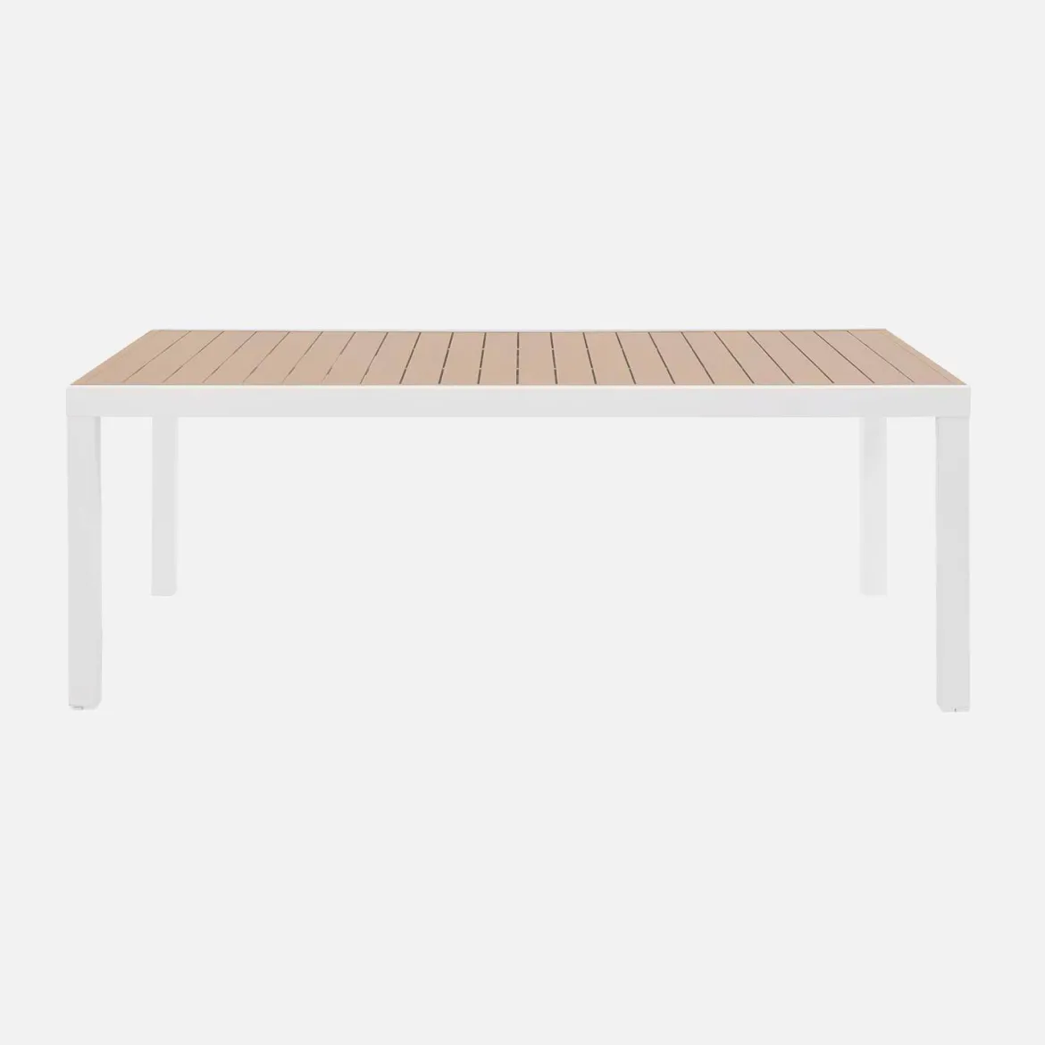 Tavolo da giardino allungabile in alluminio 10-12 posti, 320cm