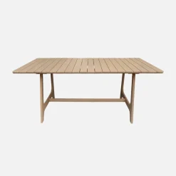 Tavolo da giardino in legno di acacia 8 posti, 180cm