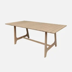 Tavolo da giardino in legno di acacia 8 posti, 180cm