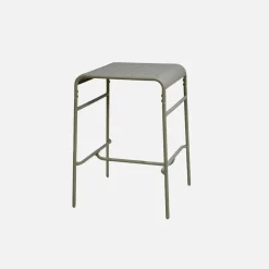 Tavolo da giardino in metallo 2 posti, 70cm