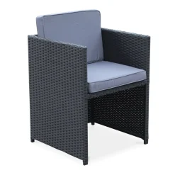 Tavolo da giardino in resina 8 poltroncine