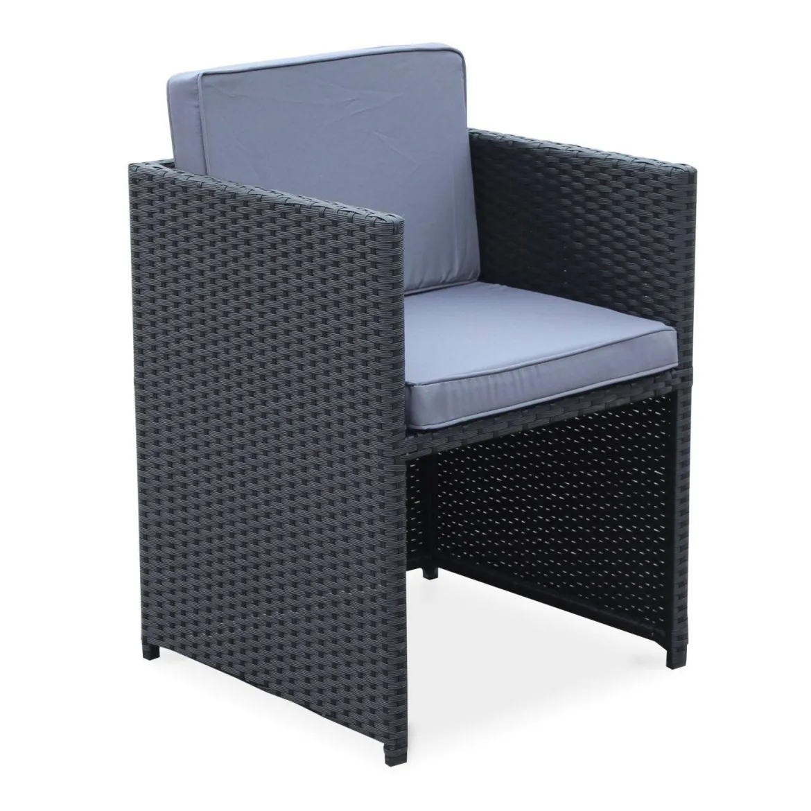 Tavolo da giardino in resina 8 poltroncine