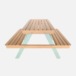 Tavolo da picnic in legno per bambini, 4 posti