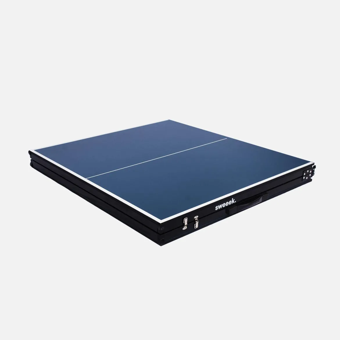 Tavolo da ping pong per interni con 2 racchette e 3 palline, 180cm