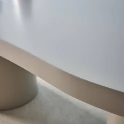 Tavolo da pranzo in legno d'hevea 8 posti, 210cm