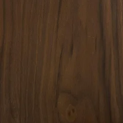 Tavolo da pranzo ovale decorato in legno, 8 posti