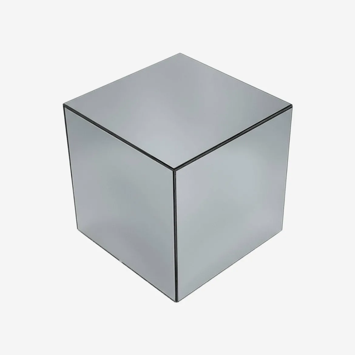 Tavolo cubico a specchio, 30cm