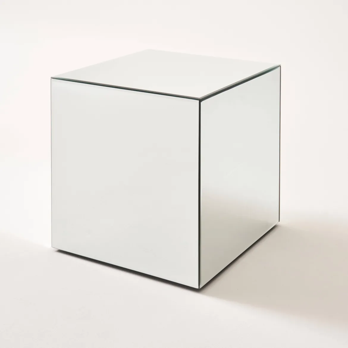 Tavolo cubico a specchio, 30cm