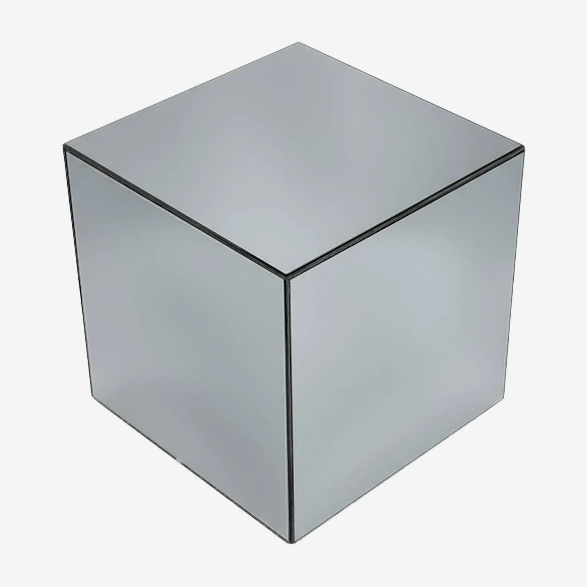 Tavolo cubico a specchio, tavolino da divano