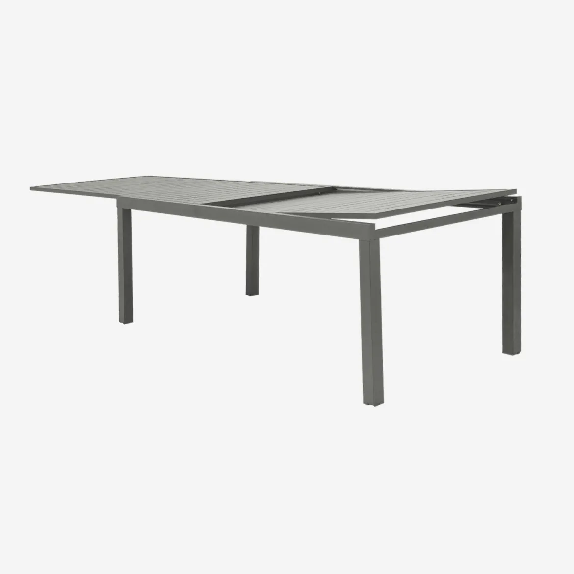 Tavolo da giardino allungabile in alluminio 10-12 posti, 320cm