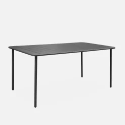 Tavolo da giardino in metallo 6-8 posti, 160cm