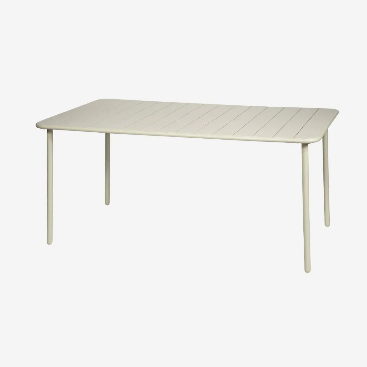 Tavolo da giardino in metallo 6-8 posti, 160cm