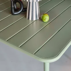 Tavolo da giardino in metallo 6-8 posti, 160cm