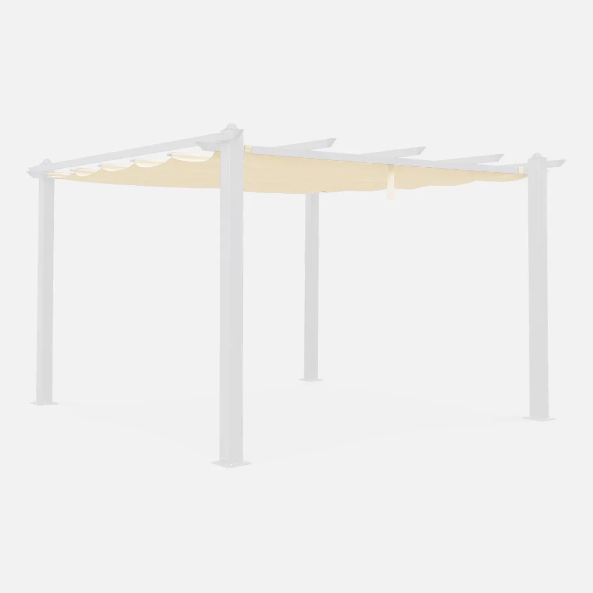 Telone per pergola condate in poliestere 3x4 m