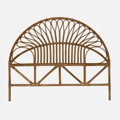 Testata in rattan scuro