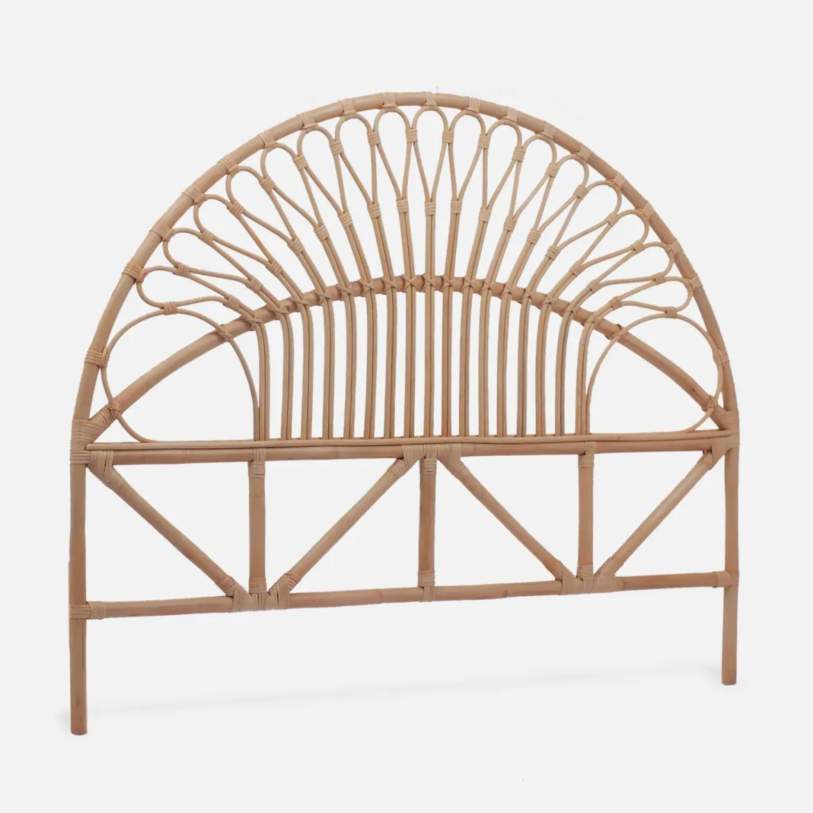 Testiera in rattan naturale per la camera per bambini